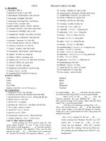 Bài ôn tập môn học Tiếng Anh khối 11 - Unit 12: The asian games (á vận hội)