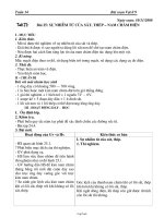 Giáo án Vật lý 9 - Tiết 27, 28