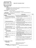 Giáo án Ngữ văn 8 - Tiết 19 đến 23 - Tuần 6