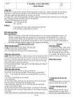 Giáo án môn Ngữ văn lớp 7 - Học kì II - Tiết 97: Ý nghĩa văn chương - Hoài Thanh -