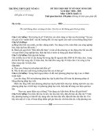 Đề học sinh giỏi GDCD 11 năm 2020 - 2021 trường Quế Võ 1 - Bắc Ninh - THI247.com