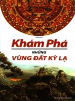 Ebook Khám phá những vùng đất kỳ lạ: Phần 1 - Trường Đại Học Quốc Tế Hồng Bàng
