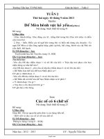 Giáo án bổ sung Lớp 4 - Tuần 2 - Năm học 2013-2014 - Nguyễn Tiến Hải