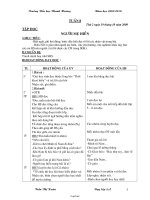 Giáo án môn Đại số khối 8 - Năm 2009 - 2010