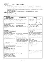 Thiết kế giáo án Hình học 8 - Tiết 21: Hình vuông