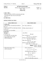 Giáo án Toán lớp 5 - Tiết 106: Luyện tập - Trương Tiến Đạt - Trường Tiểu học 