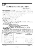 Bài giảng môn học Ngữ văn lớp 7 - Tiết 22: Chuyện cũ trong phủ chúa Trịnh