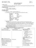 Thiết kế bài dạy Tiếng Anh 11 - Period 85 đến period 87