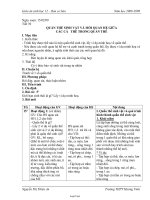 Giáo án Sinh học 12 Cơ bản - Tiết 39: Quần thể sinh vật và mối quan hệ giữa các cá thể trong quần thể