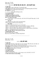 Giáo án Ngữ văn 8 (3 cột) - Tuần 23