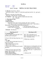 Giáo án môn Ngữ văn lớp 7 - Tuần 4, 5, 6