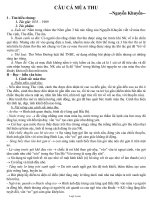 Giáo án Ngữ văn 11 - Câu cá mùa thu - Nguyễn Khuyến