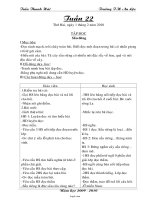 Giáo án Lớp 4 - Tuần 22 - Năm học 2009-2010 - Trần Thanh Hải