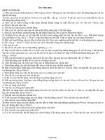 Ôn thi học sinh giỏi: Đinh luật bảo toàn cơ năng & PTTT khí lí tưởng