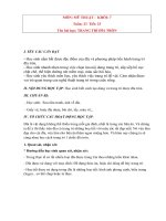 Bài học trực tuyến khối 7 (Tuần 22)