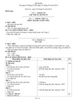 Giáo án các môn học lớp 4 - Tuần 25 năm 2014 (chi tiết)