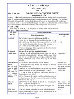 Giáo án lớp 4 - Tuần 4 môn Khoa học - Tại sao cần ăn phối hợp nhiều loại thức ăn