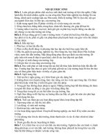 NỘI QUY LỚP HỌC