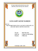 SKKN đạt lọai B cấp huyện NH 2018-2019: 