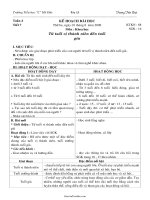 Giáo án Khoa học lớp 5 - Tiết 7: Từ tuổi vị thành niên đến tuổi già - Trương Tiến Đạt - Trường Tiểu học 