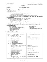 Giáo án Lớp 1 - Tuần 2 - Ngô Thị Hồng Gấm - Trường Tiểu học Dạ Lê