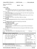 Giáo án Hóa học 10 - Tiết 38 Bài 22: Clo