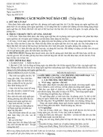 Bài soạn Ngữ văn 11 tiết 55: Phong cách ngôn ngữ báo chí (Tiếp theo)
