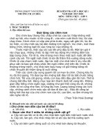 ĐỀ THI VÀ ĐÁP ÁN GIỮA HỌC KỲ I - LỚP 5, NĂM HỌC 2017 - 2018