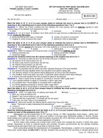 đề ôn tập tại nhà môn tiếng anh lớp 12 trong thời gian