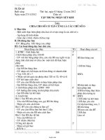 Giáo án Tổng hợp môn lớp 4 - Trường TH Chu Điện II - Tuần 15