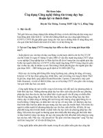 ứng dụng công nghệ thông tin trong dạy học thuận lợi và thách thức