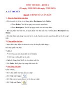 tài liệu tự học tuần 24 thcs thị trấn