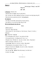 Giáo án Lớp 1 - Tuần 21 đến Tuần 25 - Nguyễn Thị Nhàn