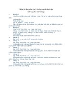 Đề ôn tập tại nhà khối 11 lần 2