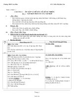 Giáo án Số học 6 - Tuần 1 - Tiết 1, Bài 1: Tập hợp. Phần tử của tập hợp - Trần Thị Kim Vui