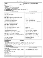 Giáo án giảng dạy các môn lớp 4 - Tuần 5 - Lương Thị Hải - Trường Tiểu học Cẩm Sơn