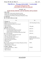 Bài soạn các môn khối lớp 1 - Trường Tiểu Học Lộc Thành A - Tuần 32