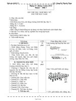 Giáo án Thể dục 11 - Nguyễn Thanh Tùng