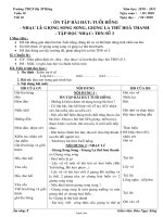 Giáo án Âm nhạc Lớp 4 - Tuần 10, Tiết 10 - Năm học 2010-2011 - Đào Ngọc Sáng