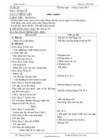 Giáo án Lớp 1 - Tuần 24 - Dương Thị Hà - Trường Tiểu học Thọ Sơn