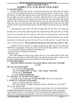 Phương pháp giải bài tập giao thoa ánh sáng với khe Y- âng