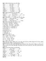 Đổi đơn vị đo