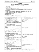 Giáo án Phòng chống Sốt xuất huyết