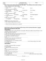 Listening test time length: 15 minutes