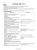 Giáo án môn học lớp 1 - Tuần lễ 32