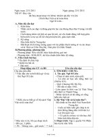 Giáo án môn Ngữ văn 11 - Hưng đạo đại vương Trần Quốc Tuấn