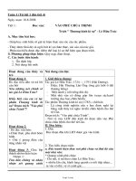 Giáo án môn Ngữ văn lớp 11 - Tiết 1 đến tiết 18