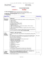 Bài soạn môn học Tiếng Anh lớp 11 - Unit 4 đến unit 5