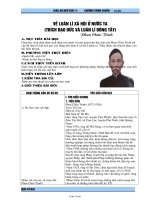 Giáo án môn Ngữ văn lớp 11 - Tuần 29 đến tuần 35