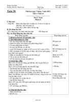 Giáo án tổng hợp môn lớp 4 - Tuần 20 - Trường Tiểu học Thanh Lâm